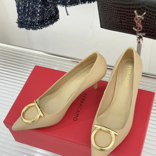 Replica Salvatore Ferragamo High-Heeled Shoes For Women #1432735 $108.00 USD for Wholesale