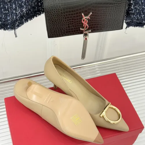 Replica Salvatore Ferragamo High-Heeled Shoes For Women #1432735 $108.00 USD for Wholesale