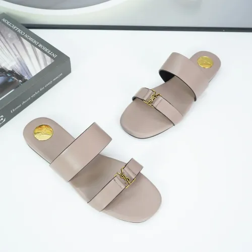 Replica Yves Saint Laurent YSL Slippers For Women #1432759 $88.00 USD for Wholesale