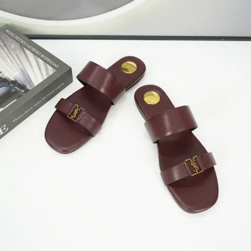 Replica Yves Saint Laurent YSL Slippers For Women #1432764 $88.00 USD for Wholesale