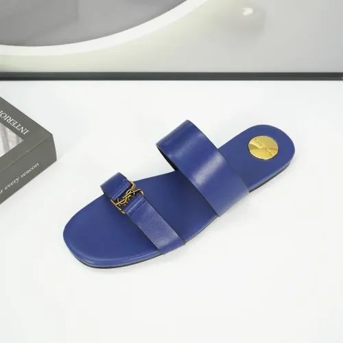 Replica Yves Saint Laurent YSL Slippers For Women #1432765 $88.00 USD for Wholesale