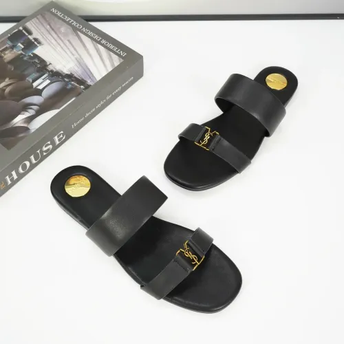 Replica Yves Saint Laurent YSL Slippers For Women #1432766 $88.00 USD for Wholesale
