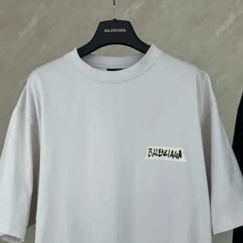 Replica Balenciaga T-Shirts Short Sleeved For Unisex #1432777 $48.00 USD for Wholesale