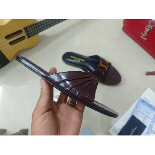 Replica Yves Saint Laurent YSL Slippers For Women #1432795 $98.00 USD for Wholesale