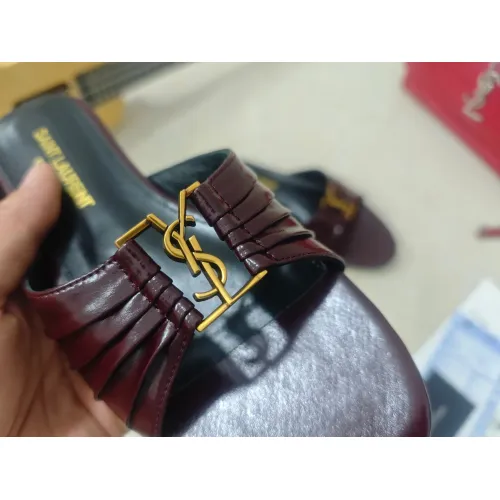Replica Yves Saint Laurent YSL Slippers For Women #1432795 $98.00 USD for Wholesale