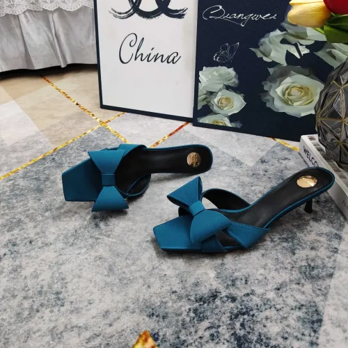 Replica Yves Saint Laurent YSL Slippers For Women #1432806 $112.00 USD for Wholesale