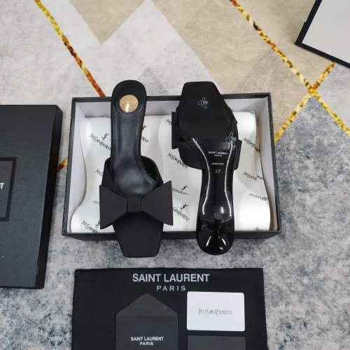 Replica Yves Saint Laurent YSL Slippers For Women #1432807 $112.00 USD for Wholesale
