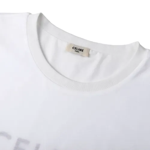 Replica Celine T-Shirts Short Sleeved For Unisex #1432830 $60.00 USD for Wholesale