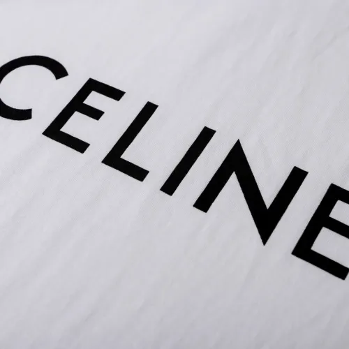 Replica Celine T-Shirts Short Sleeved For Unisex #1432830 $60.00 USD for Wholesale