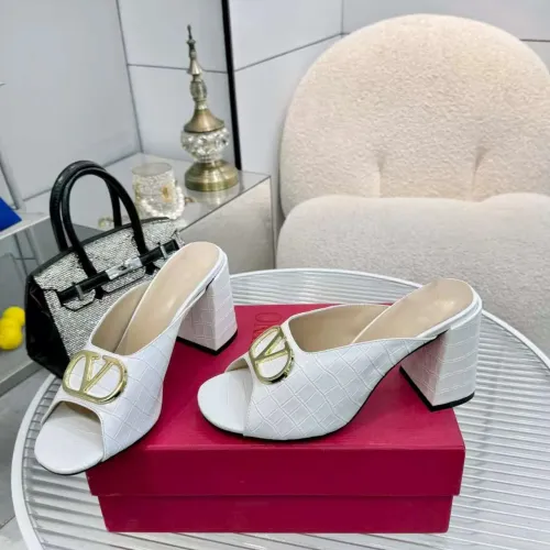 Replica Valentino Slippers For Women #1432878 $92.00 USD for Wholesale