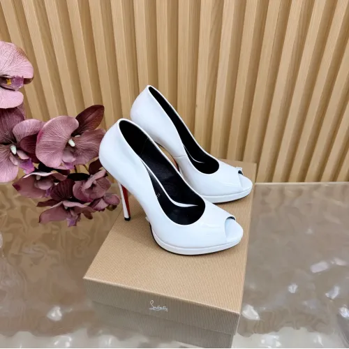 Replica Christian Louboutin High-heeled shoes For Women #1432937 $122.00 USD for Wholesale