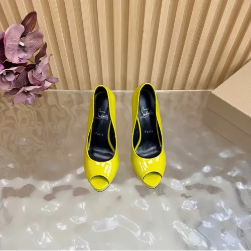 Replica Christian Louboutin High-heeled shoes For Women #1432939 $122.00 USD for Wholesale