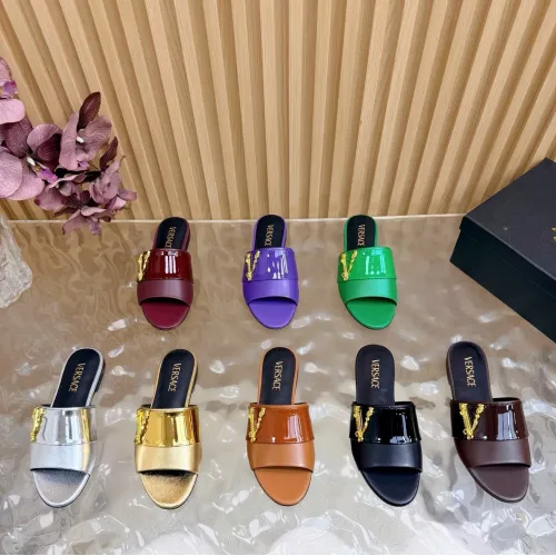 Replica Versace Slippers For Women #1433117 $102.00 USD for Wholesale