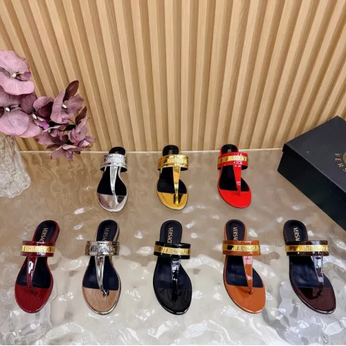 Replica Versace Slippers For Women #1433136 $102.00 USD for Wholesale