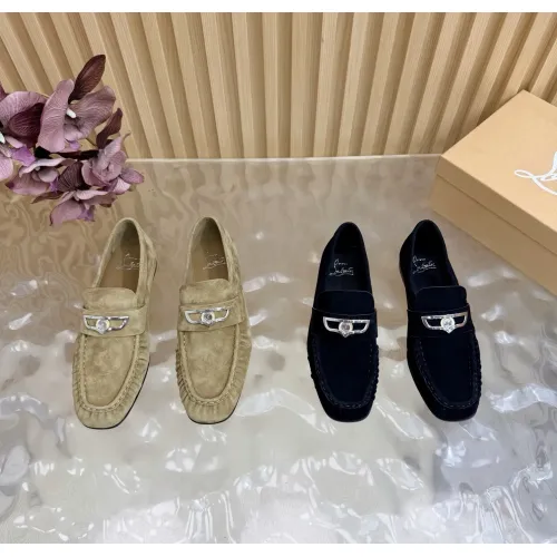 Replica Christian Louboutin Leather Shoes For Women #1433149 $130.00 USD for Wholesale