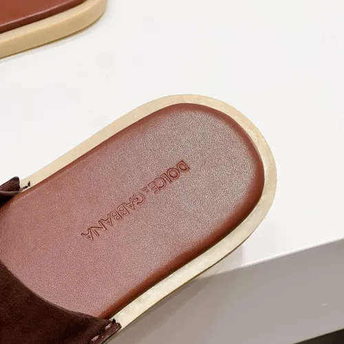 Replica Dolce & Gabbana D&G Slippers For Men #1433242 $64.00 USD for Wholesale