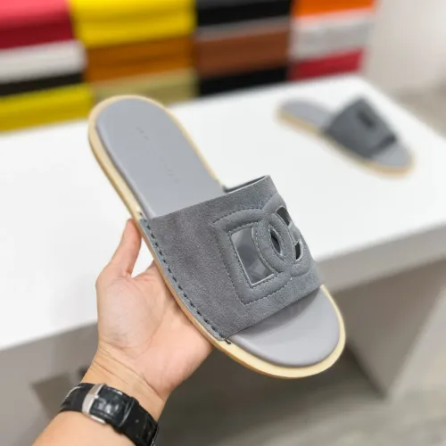 Replica Dolce & Gabbana D&G Slippers For Men #1433243 $64.00 USD for Wholesale