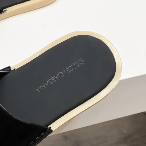 Replica Dolce & Gabbana D&G Slippers For Men #1433246 $64.00 USD for Wholesale