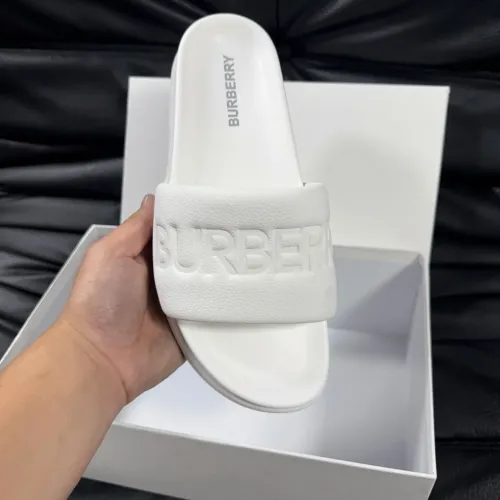 Replica Burberry Slippers For Men #1433480 $56.00 USD for Wholesale
