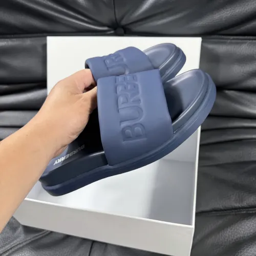 Replica Burberry Slippers For Men #1433483 $56.00 USD for Wholesale