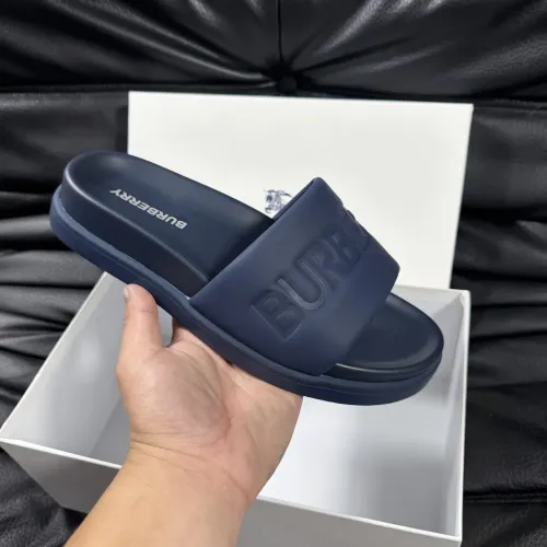 Replica Burberry Slippers For Men #1433483 $56.00 USD for Wholesale