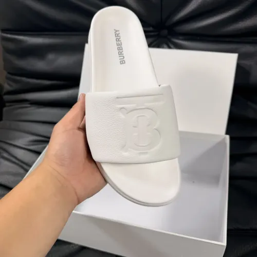 Replica Burberry Slippers For Men #1433517 $56.00 USD for Wholesale