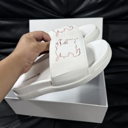 Replica Burberry Slippers For Men #1433522 $56.00 USD for Wholesale