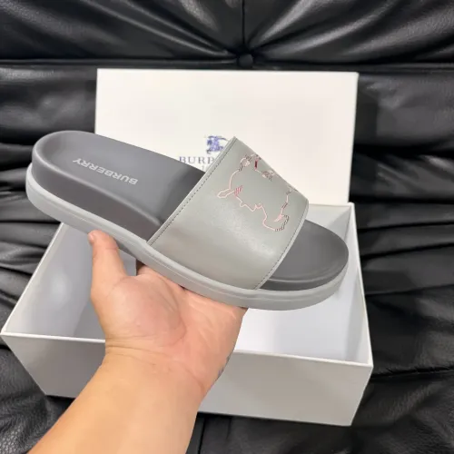 Replica Burberry Slippers For Men #1433523 $56.00 USD for Wholesale