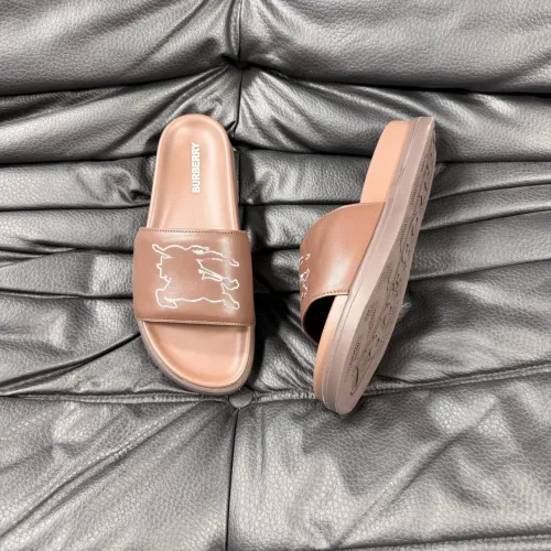 Replica Burberry Slippers For Men #1433524 $56.00 USD for Wholesale