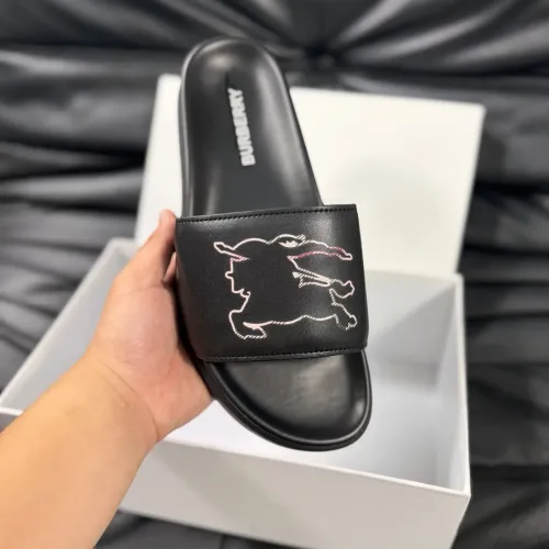 Replica Burberry Slippers For Men #1433526 $56.00 USD for Wholesale