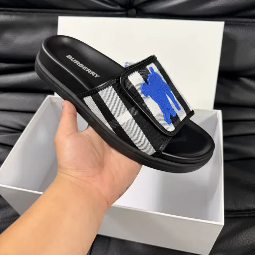 Replica Burberry Slippers For Men #1433528 $56.00 USD for Wholesale