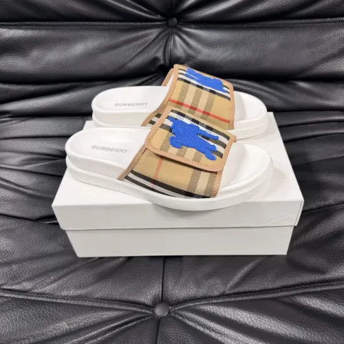 Replica Burberry Slippers For Men #1433529 $56.00 USD for Wholesale