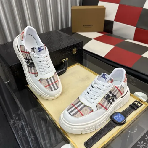 Replica Burberry Casual Shoes For Men #1433735 $80.00 USD for Wholesale