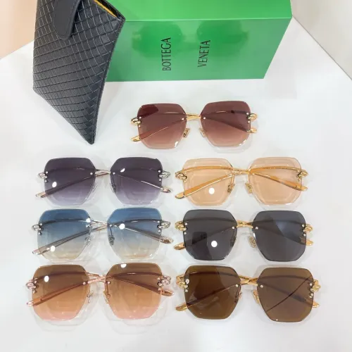 Replica Bottega Veneta AAAAA Quality Sunglasses #1433749 $60.00 USD for Wholesale