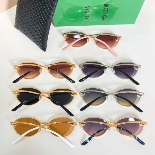 Replica Bottega Veneta AAAAA Quality Sunglasses #1433776 $60.00 USD for Wholesale