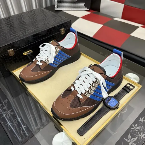 Replica Dsquared Casual Shoes For Men #1434108 $92.00 USD for Wholesale