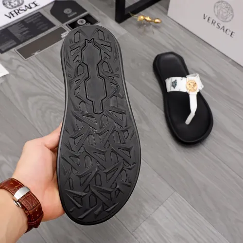 Replica Versace Slippers For Men #1434186 $45.00 USD for Wholesale