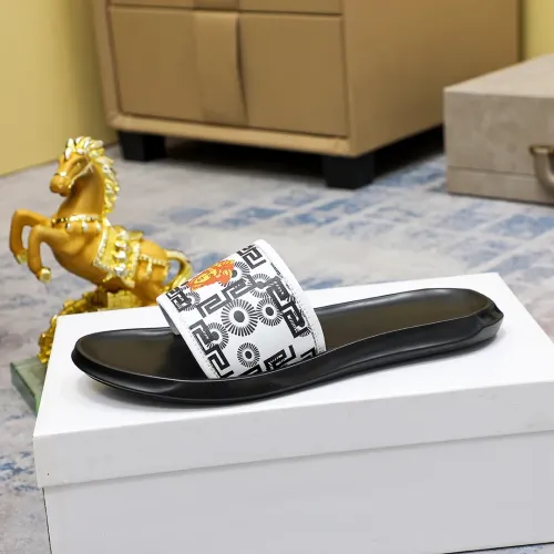 Replica Versace Slippers For Men #1434234 $45.00 USD for Wholesale
