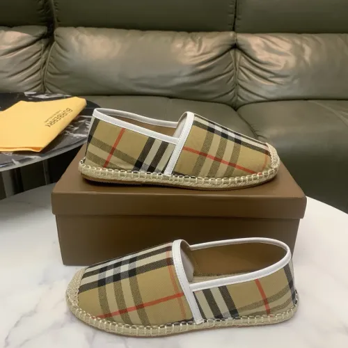 Replica Burberry Flat Shoes For Men #1434330 $76.00 USD for Wholesale