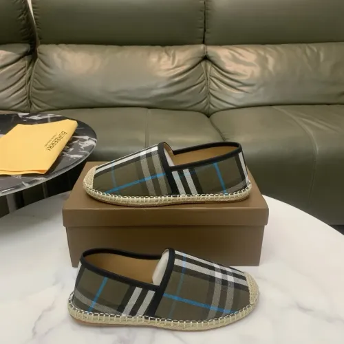 Replica Burberry Flat Shoes For Men #1434331 $76.00 USD for Wholesale