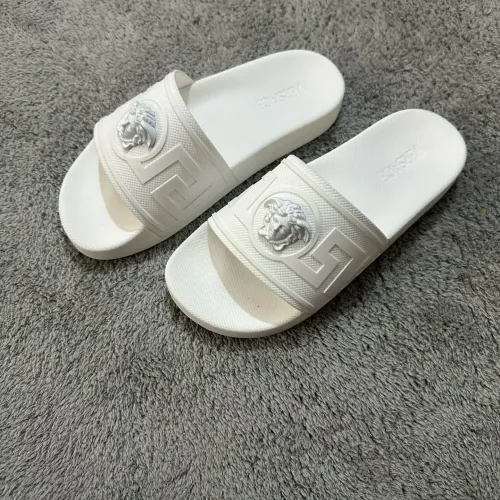 Replica Versace Slippers For Men #1434384 $52.00 USD for Wholesale