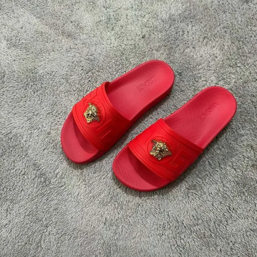 Replica Versace Slippers For Men #1434428 $52.00 USD for Wholesale