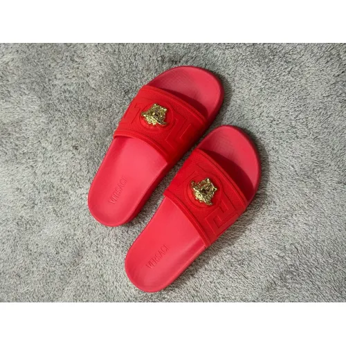 Replica Versace Slippers For Men #1434428 $52.00 USD for Wholesale