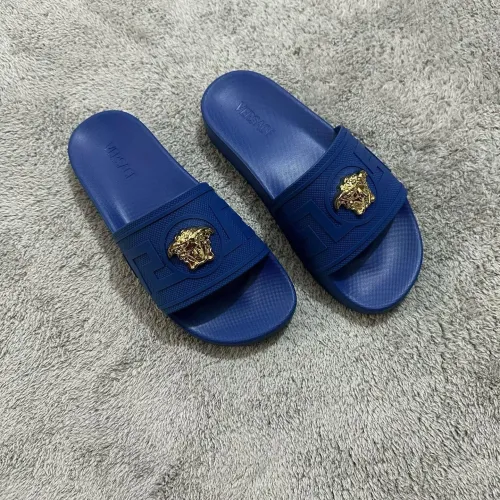 Replica Versace Slippers For Women #1434431 $52.00 USD for Wholesale