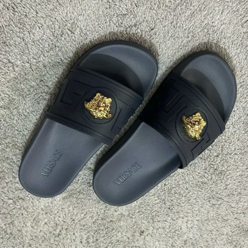 Replica Versace Slippers For Women #1434443 $52.00 USD for Wholesale