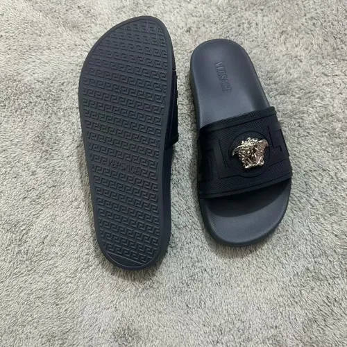 Replica Versace Slippers For Men #1434446 $52.00 USD for Wholesale