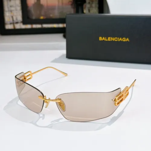 Balenciaga AAAAA Quality Sunglasses #1434453