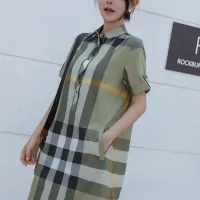 $76.00 USD Burberry Dresses Short Sleeved For Women #1423754