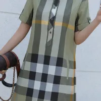 $76.00 USD Burberry Dresses Short Sleeved For Women #1423754