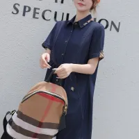 $76.00 USD Burberry Dresses Short Sleeved For Women #1423758
